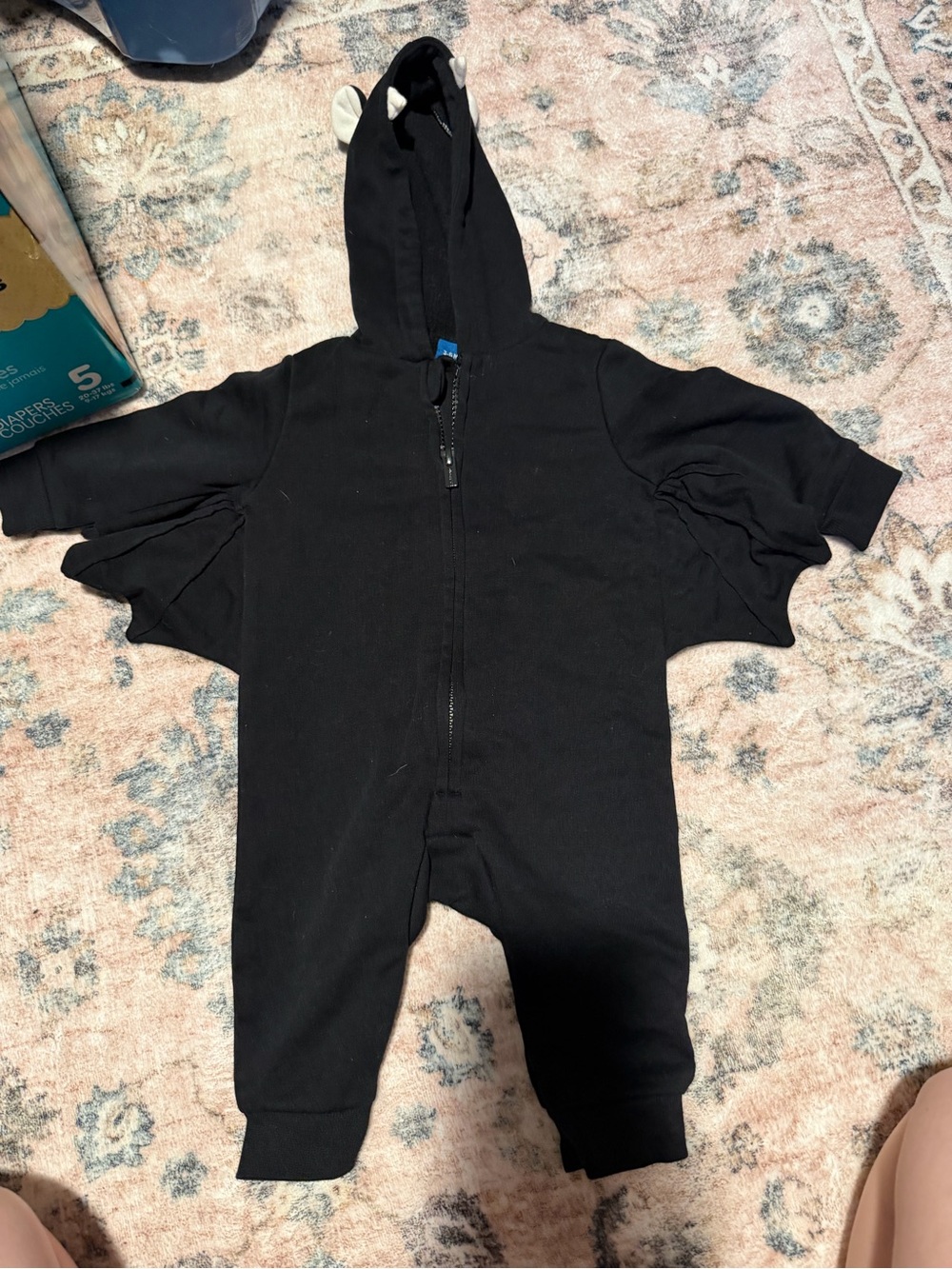 Black Bat Hooded costume